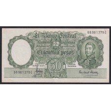 ARGENTINA COL. 482b BILLETE FILIGRANA A BOT 2017